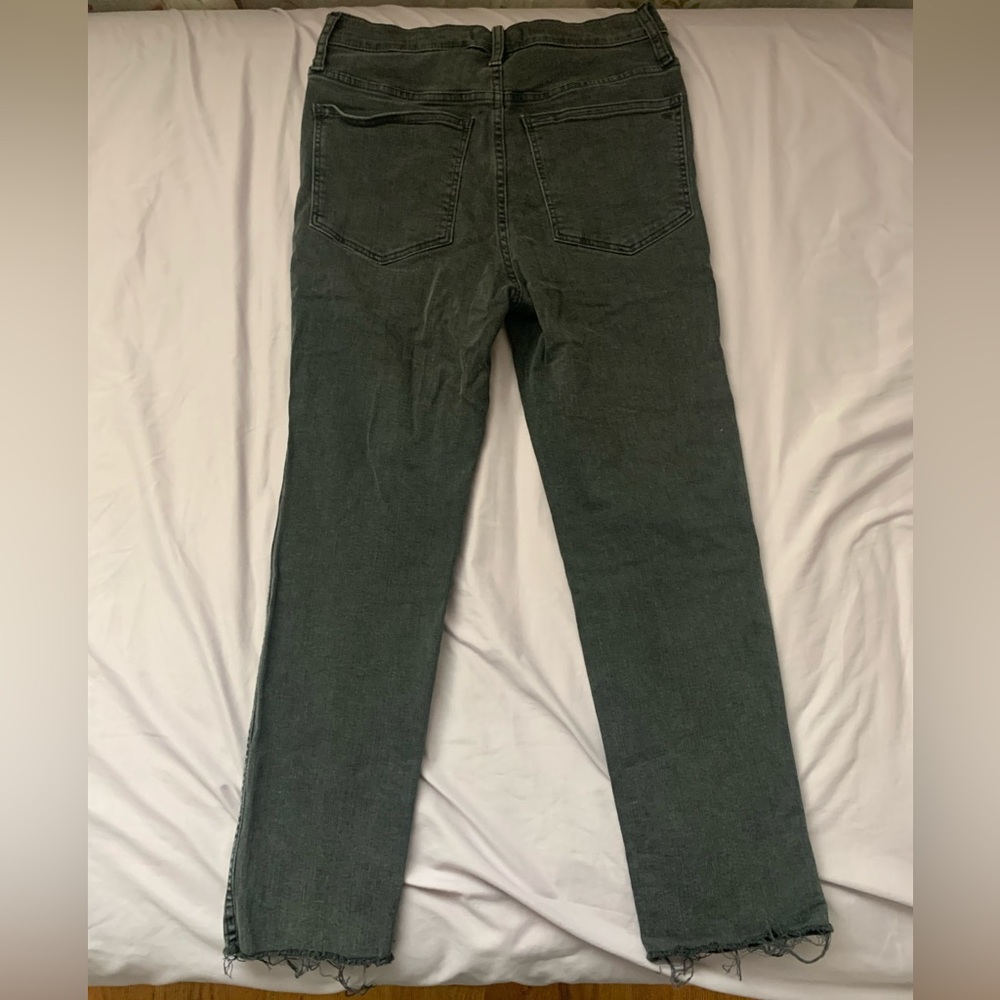 Madewell Stovepipe Jeans in Banberry wash: raw hem edition - Picture 5 of 5